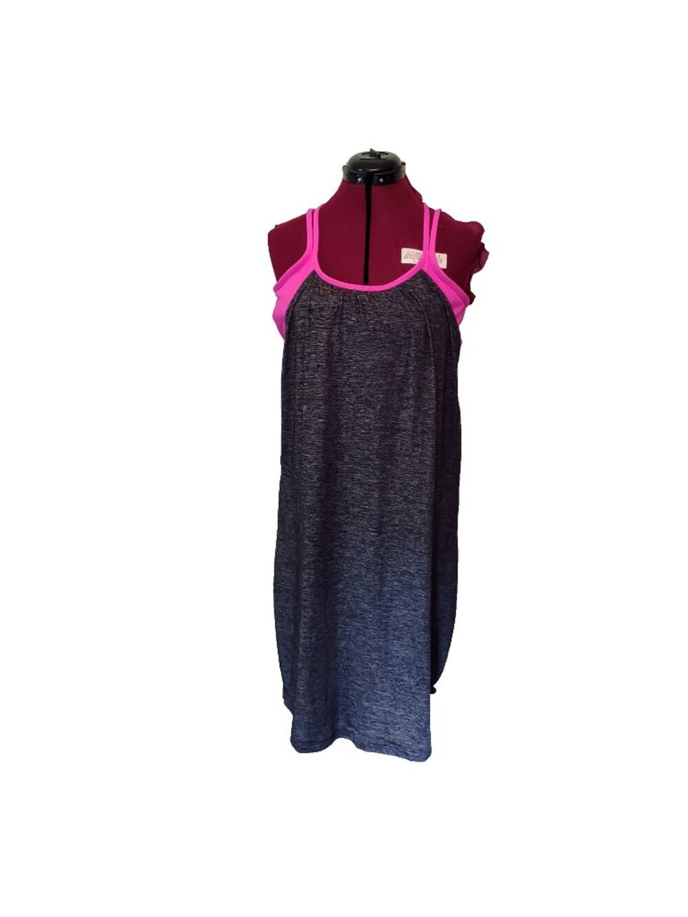 Athleta Hidden Agenda Mini Active Dress XL Women Multicolor Built-In Bra Athleti